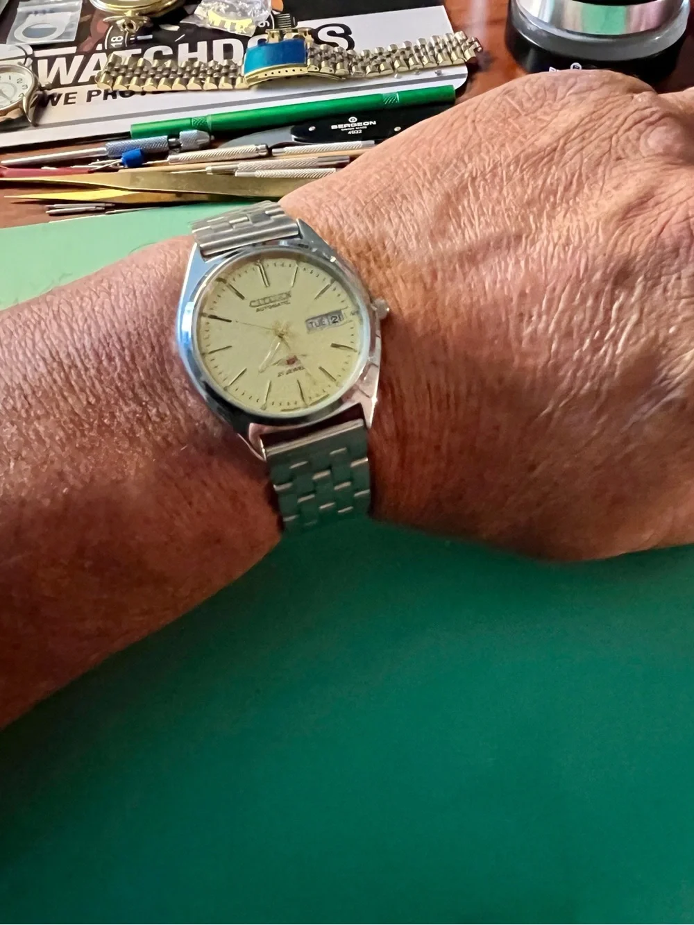 CITIZEN Vintage re make Eagle 7